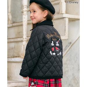 ブルゾン アウター ディズニーキャラクターリバーシブルキルトジャケット キッズ 子供服 男の子 女の子