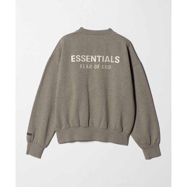 トレーナー スウェット 「FEAR OF GOD ESSENTIALS」フリース クルーネック メン...