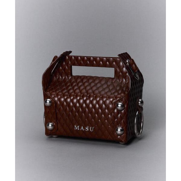 トートバッグ MASU/エムエーエスユー/LEATHER CAKE BAG/ M25F9OJ008 ...