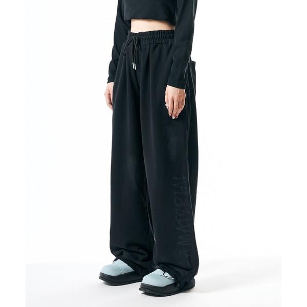 スウェットパンツ ジャージ Distressed sweatpants/汚れ加工スウェットパンツ メ...