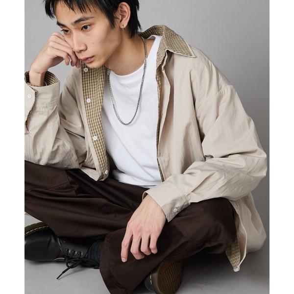 ブルゾン アウター Reversible Blouson Shirt / リバーシブル仕様 シャツブ...