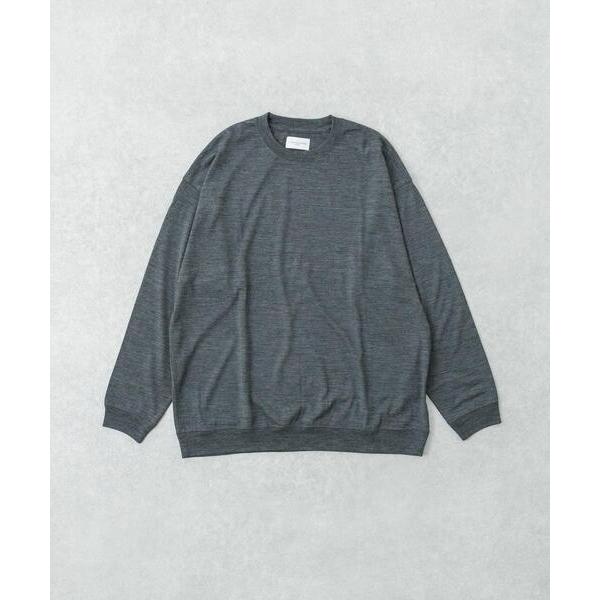 セーター ニット new basic　WASHABLE MERINO WOOL CREW-NECK ...