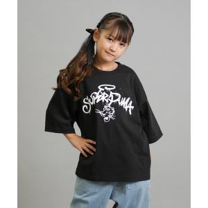 mezzo piano Bigイチゴ袖フリル 半袖Tシャツ【50％OFF】【SALE】【O_50
