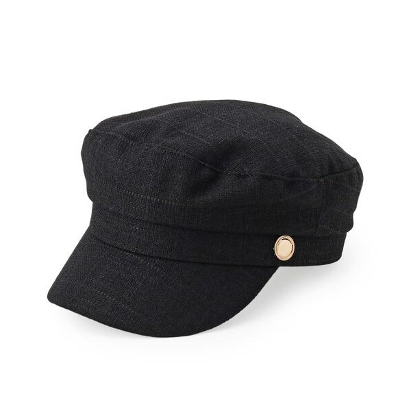 帽子 キャスケット キャスケットボタンマリン レディース