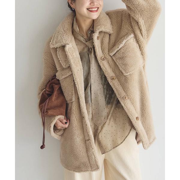 ブルゾン アウター ECOPELソフトフリースCPO レディース