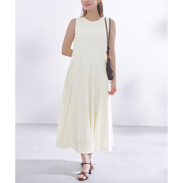 ワンピース パネルマチフレアワンピース 「低身長・小柄女性」