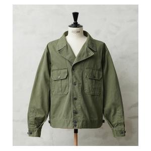 ミリタリージャケット モッズコート 米軍 1940's U.S.ARMY M-41 HBT コンバットジャケット WAIPER.inc「WP1054」｜ZOZOTOWN Yahoo!店
