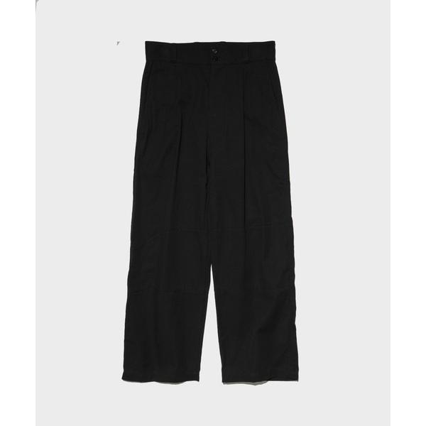 ワイドパンツ パンツ 「ATON / エイトン」HARD WASHED COTTON M-47 PA...