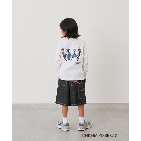 tシャツ 「SKIT0LY」「BEYBLADE X」プリント長袖Tシャツ キッズ 子供服 男の子