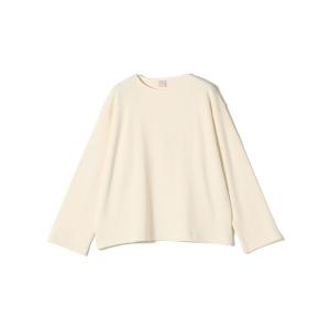 tシャツ gicipi:クルーネック リラックス フィット ミラノ リブ カットソー（SPINACIO） レディース