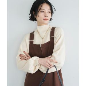 ニット セーター ボリュームスリーブニット レディース