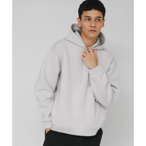 パーカー ダンボールニットプルオーバーパーカー メンズ