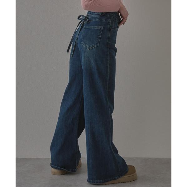 ジーンズ デニム デニムパンツ semi wide serafina denim / セミワイドセラ...