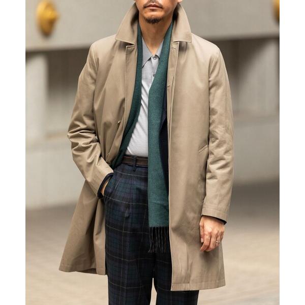 ステンカラーコート コート SHIPS: VENTILE(R) コットン ステンカラー コート メン...