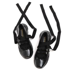 バレエシューズ パンプス AKIKOAOKI /アキコアオキ/別注Giselle BLACK