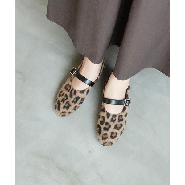 バレエシューズ パンプス ラウンドトゥベルトフラットシューズ