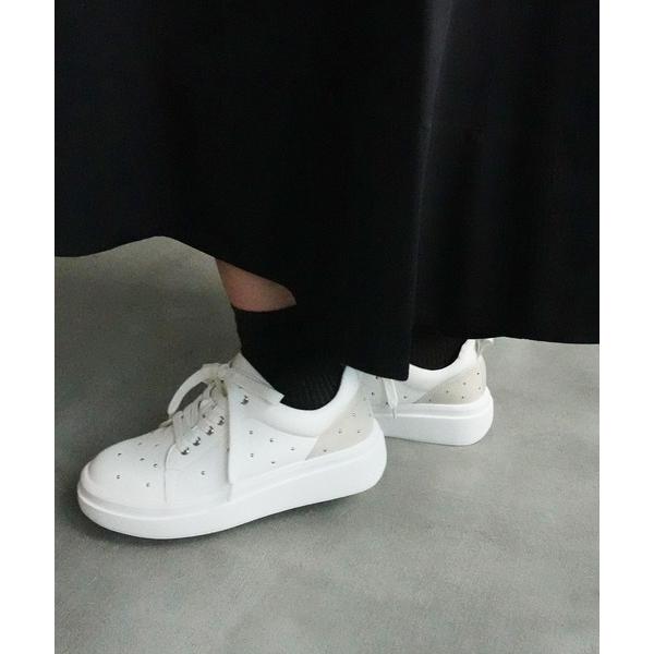 スニーカー 「レイン対応」スタッズスニーカー レディース
