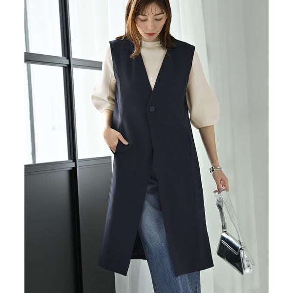 ベスト ジレ 「Kana Oyama×BLK001」ロングジレ／DELI size レディース