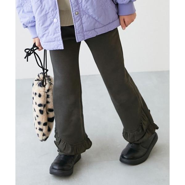 パンツ えらべるフリルデザイン 裏起毛 あったかパンツ キッズ 子供服 女の子