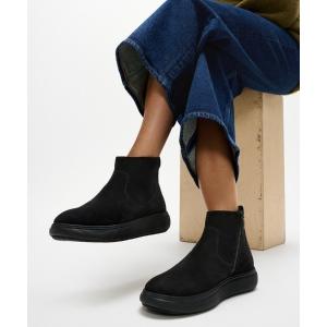 ブーツ iQ-COMFF SUEDE ZIP ANKLE BOOTS / iQ-COMFF スエード ジップ アンクル ブーツ レディース