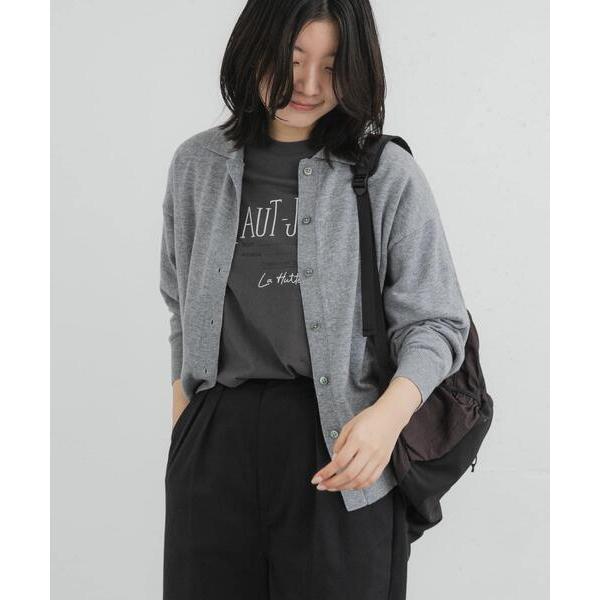 カーディガン ウールハイゲージニットカーディガン レディース