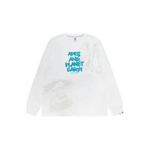 tシャツ AAPE BASIC LONG SLEEVE TEE メンズ