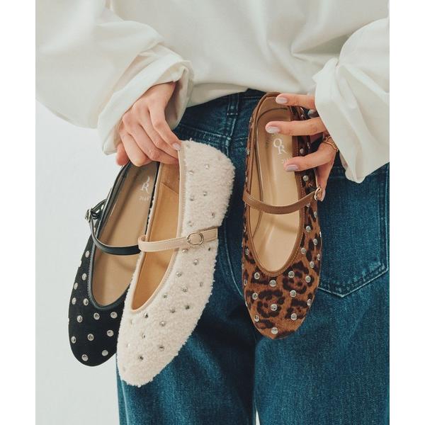 パンプス 2025秋冬新作 スタッズデザインメリージェーンパンプス/56302