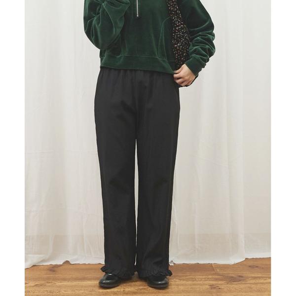 パンツ _CottonCupra twill pants レディース