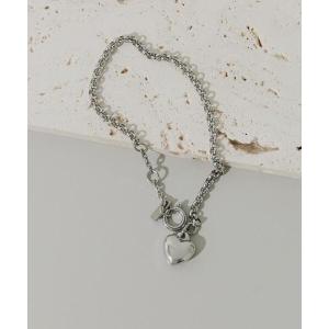 ハートチャームステンレスブレスレットの買取情報