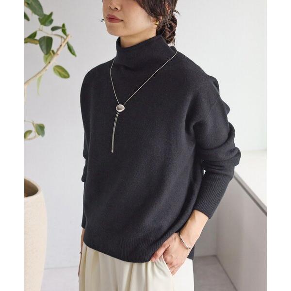 ニット セーター 「5色展開/万能トップス」ウール100NEWボトルネックニット レディース