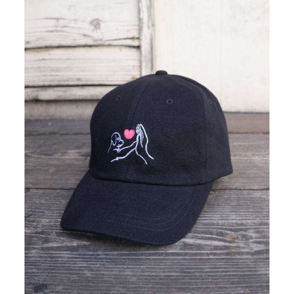 キャップ 帽子 DOG LOVE TOUGH CAP/ドッグ刺繍キャップ レディース メンズ
