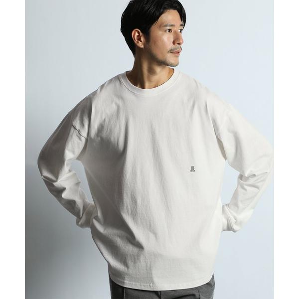 tシャツ 8オンス ヘビーウェイト オーバーサイズ ラウンドヘム ロンT メンズ