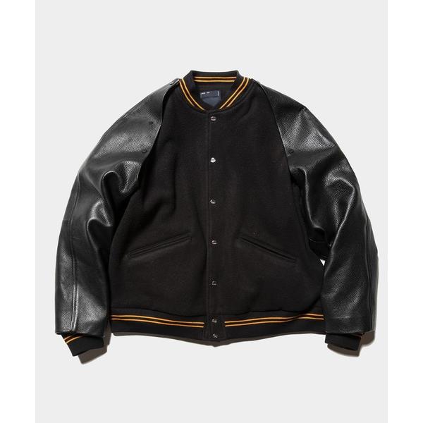 スタジャン Retro Fleece Melton Varsity Jackets メンズ