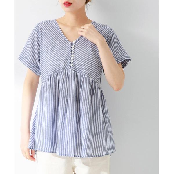 「URBAN RESEARCH Sonny Label」 半袖チュニック FREE ブルー レディー...