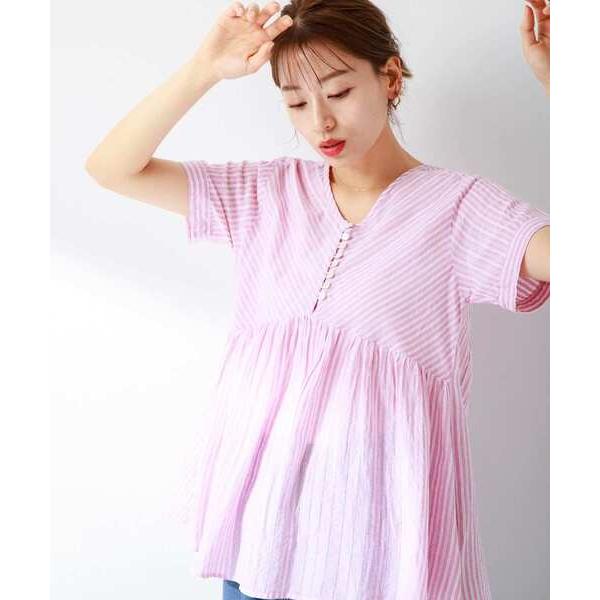 「URBAN RESEARCH Sonny Label」 半袖チュニック FREE レッド系その他 ...