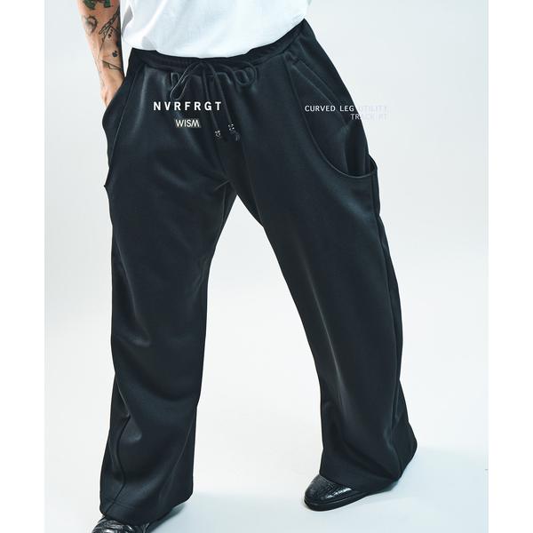 パンツ NVRFRGT × WISM別注 CURVED LEG UTILITY TRACK PT メ...