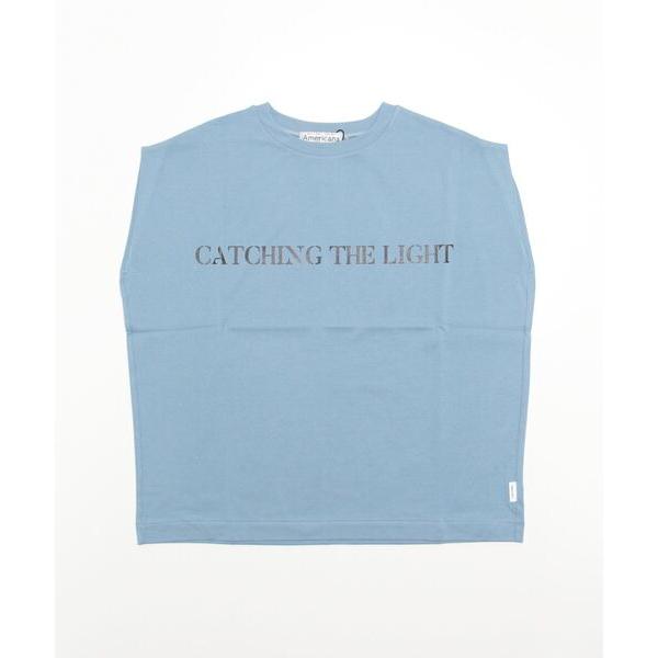 「AMERICANA」 ノースリーブトップス FREE ライトブルー レディース