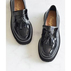 ローファー 「Bridget Birkin」撥水ステッチタッセルローファー(551667) レディース