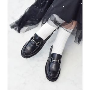 ローファー 「Bridget Birkin」厚底ビットローファー(551668) レディース