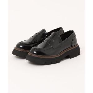 ローファー 「Bridget Birkin」厚底ベルトローファー(551671) レディース