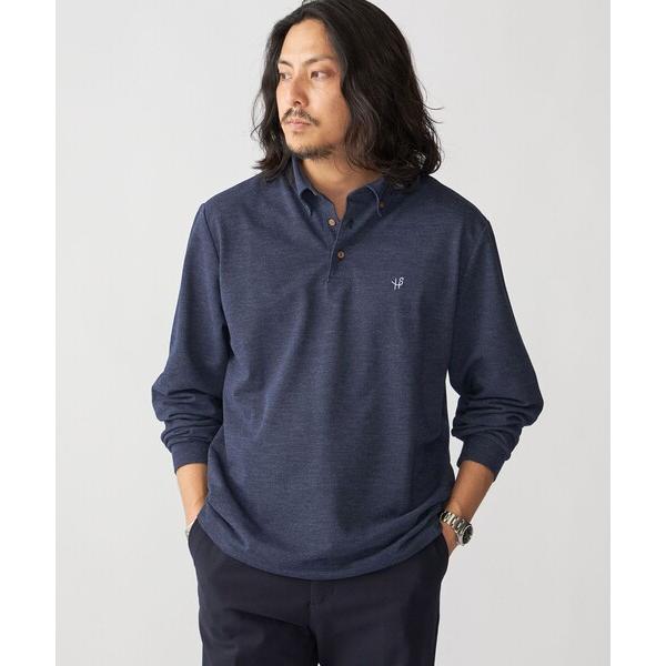 「SHIPS」 半袖ポロシャツ MEDIUM ロイヤルブルー メンズ