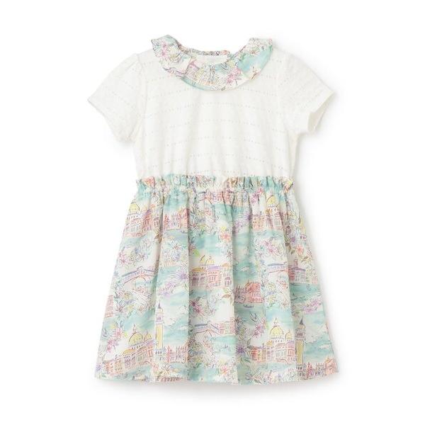 ワンピース ヴェネツィアドッキングワンピース キッズ 子供服 女の子