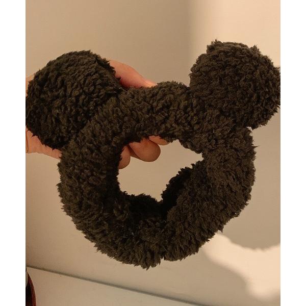 ヘアバンド もこもこ ボア くまさんヘアバンド