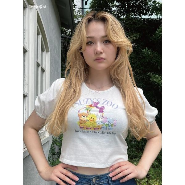 tシャツ 「Suzy＆lsquo;s Zoo」リボンフレンズTEE レディース