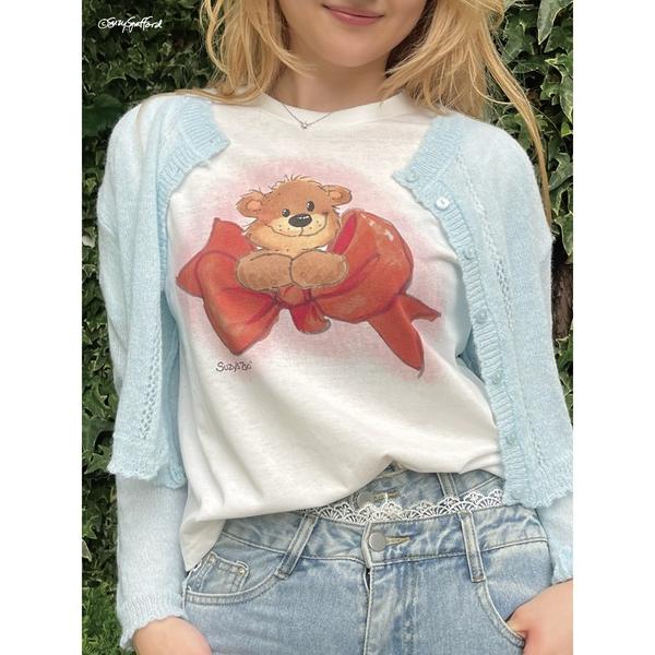tシャツ 「Suzy＆lsquo;s Zoo」ブーフ＆リボンTEE レディース