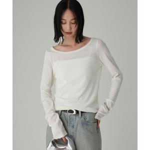 IENA LA BOUCLE（イエナラブークル） tシャツ カーブスリーブ