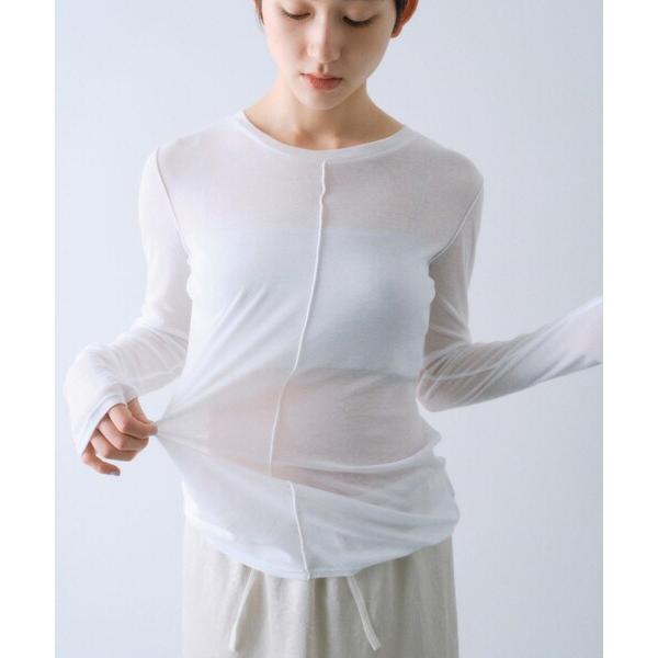 tシャツ sheer basic tee レディース
