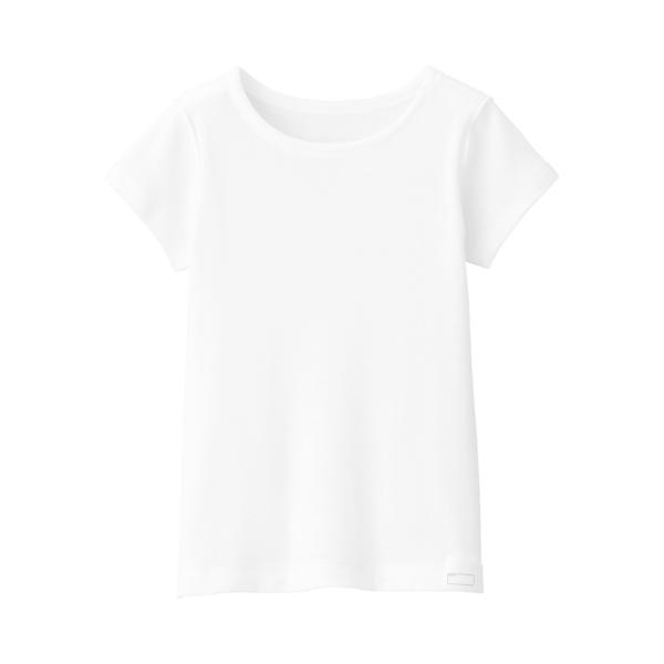 肌着 ベビー　あったか綿　クルーネック半袖Ｔシャツ キッズ 子供 男の子 女の子