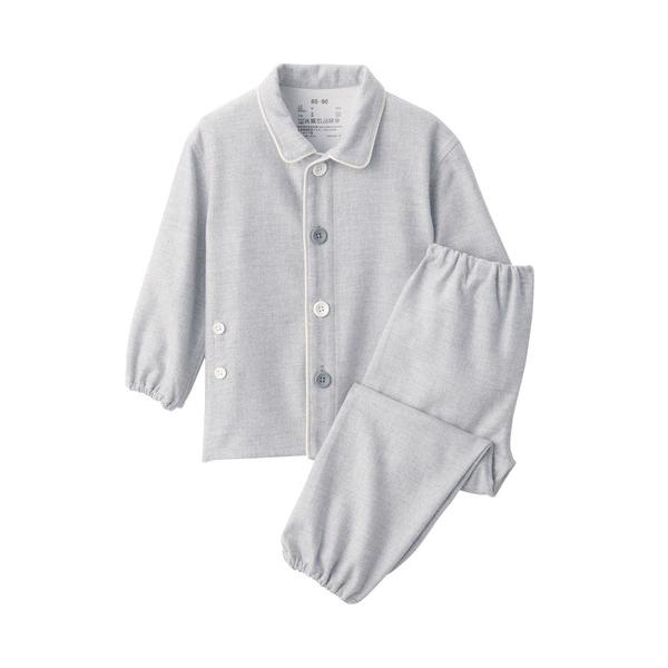 パジャマ ベビー　脇に縫い目のない　フランネル　お着替えパジャマ キッズ 子供 男の子 女の子