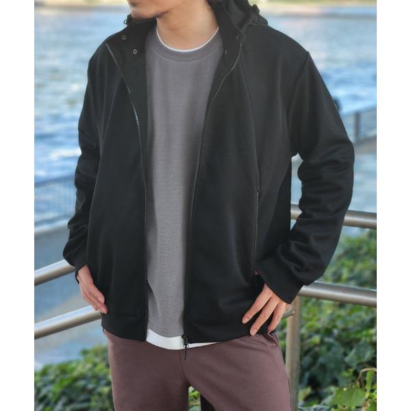 パーカー 「セットアップ対応」ダブルフェイスカノコ2wayジップパーカ メンズ